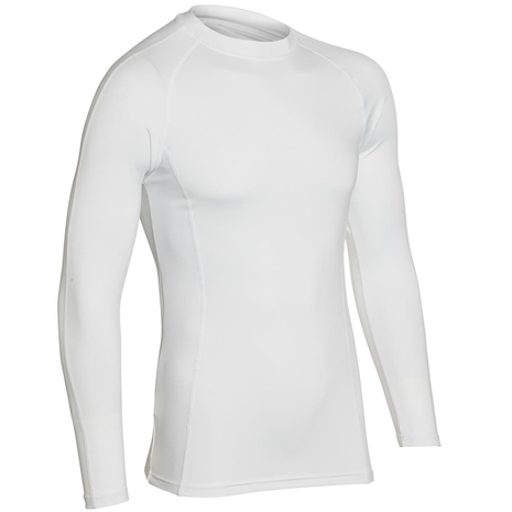 Unbranded Teamwear Baselayer Top White - Front