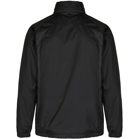 Unbranded Teamwear Elite Showerproof Jacket Black - Back