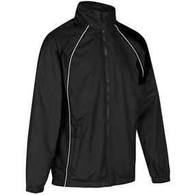 Unbranded Teamwear Elite Showerproof Jacket Black - Front