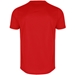 Unbranded Teamwear Technical Tee Red - Back 
