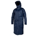 Unbranded Teamwear Contoured Thermal Touchline Coat Navy - Front 