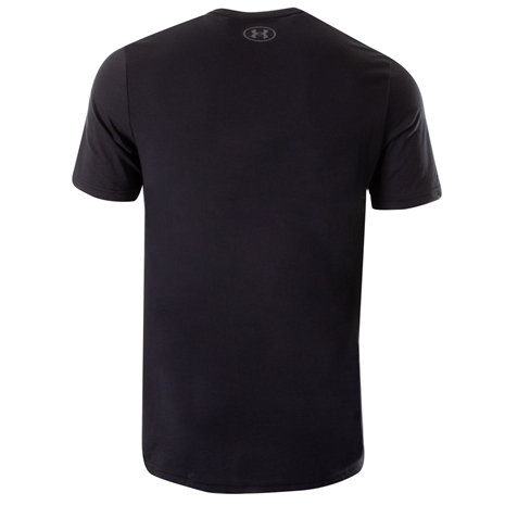 Under Armour Mens Sportstyle Logo Tee - Black - Back