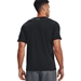 Under Armour Mens Sportstyle Logo Tee - Black - Back 