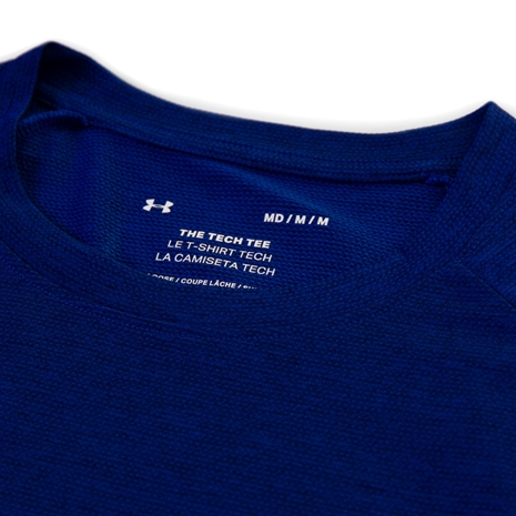 Under Armour Mens Tech 2.0 Tee - Royal - Neck