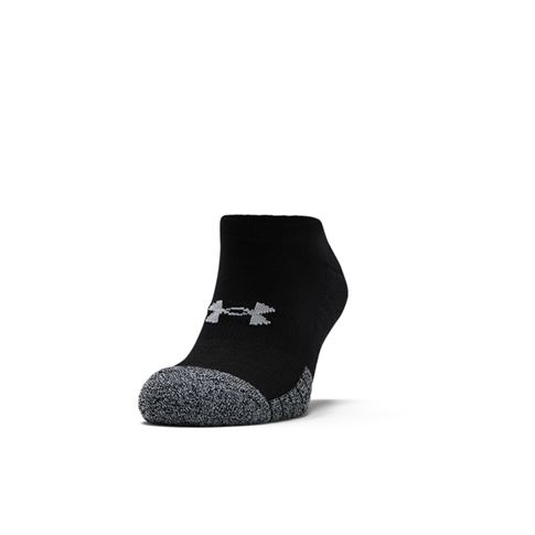 Under Armour Adults Trainer Socks - Black - Front Under Armour Adults Trainer Socks - Black - Front