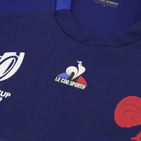 France Rugby World Cup 2023 Mens Home Rugby Shirt - Short Sleeve