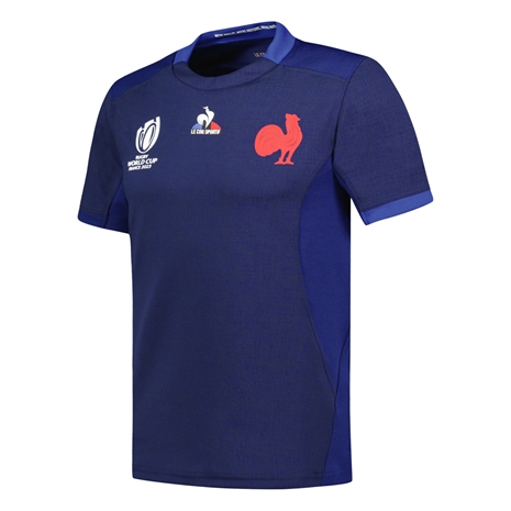 France Rugby World Cup 2023 Mens Home Rugby Shirt - Short Sleeve