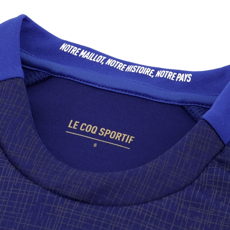 France Rugby World Cup 2023 Womens Home Rugby Shirt - Collar