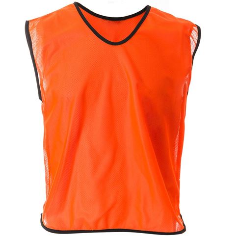 Mesh Training Bib Orange - Front