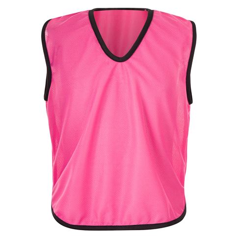 Mesh Training Bib Pink - Front