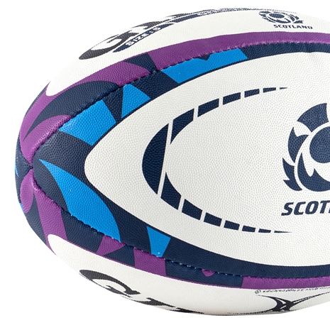 Gilbert Scotland Replica Rugby Ball - Detail Gilbert Scotland Replica Rugby Ball - Detail
