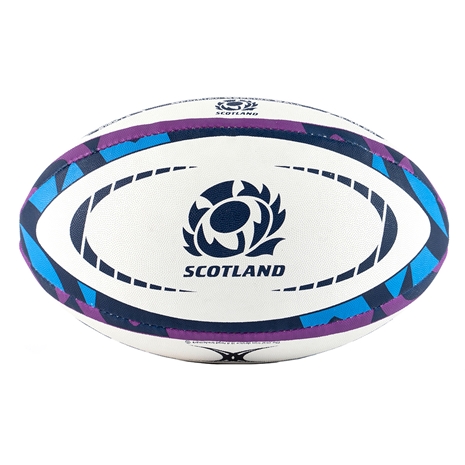 Gilbert Scotland Replica Rugby Ball - Back Gilbert Scotland Replica Rugby Ball - Back