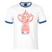 Rugby World Cup 2023 Macron Mens Cup T-Shirt - White - Front 