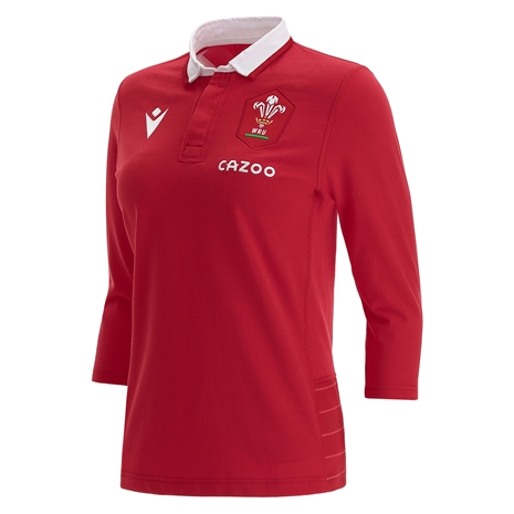 Wales Womens Classic Home 3/4 Sleeve 2022 - Front