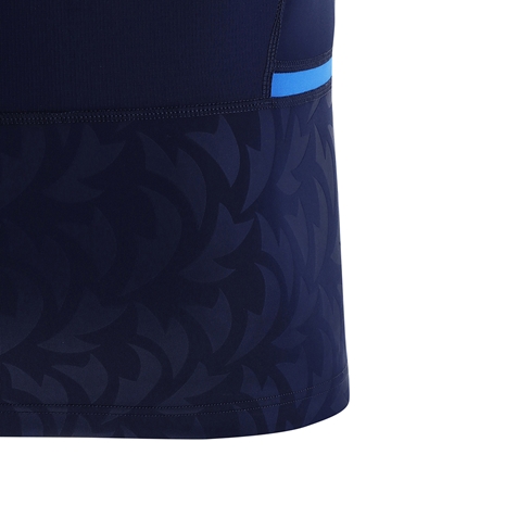 Macron Scotland Mens Bodyfit Home Rugby Shirt - Short Sleeve - D