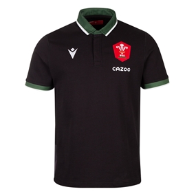 Wales Mens Classic Alternate Rugby Shirt - Short Sleeve 2023 - F