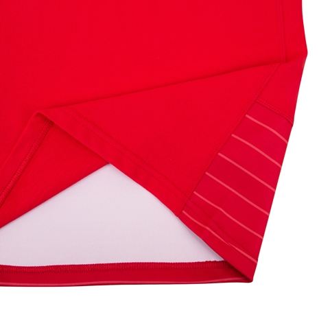 Wales Kids Classic Home Rugby Shirt - Long Sleeve Red 2023 - Hem