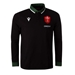 Macron Wales Mens Classic Alternate Rugby Shirt - Long Sleeve -  
