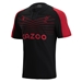 Macron Wales Mens Training Jersey - Black - Front 