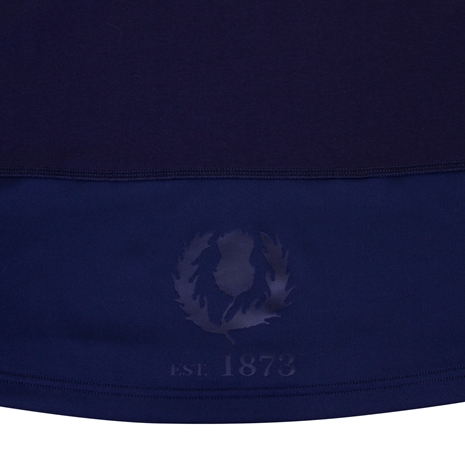 Scotland Mens Classic Home Rugby Shirt - Short Sleeve Navy 2023 