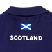 Scotland Womens Travel Polycotton Polo - Navy 2023 - Top of the   Scotland Womens Travel Polycotton Polo - Navy 2023 - Top of the