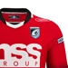 Cardiff Blues Mens Alternate Rugby Shirt - Short Sleeve Red 2023 