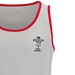 Wales Mens Training Gym Vest - Grey 2023 - Wales Logo 