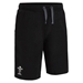 Wales Mens Travel Brushed Cotton Shorts - Black 2023 - Front 
