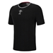 Wales Mens Leisure Cotton Tee - Black 2023 - Front 