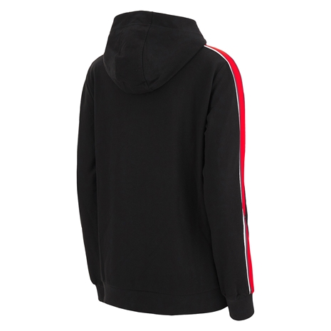 Wales Womens Leisure Full Zip Hoodie - Black 2023 - Back