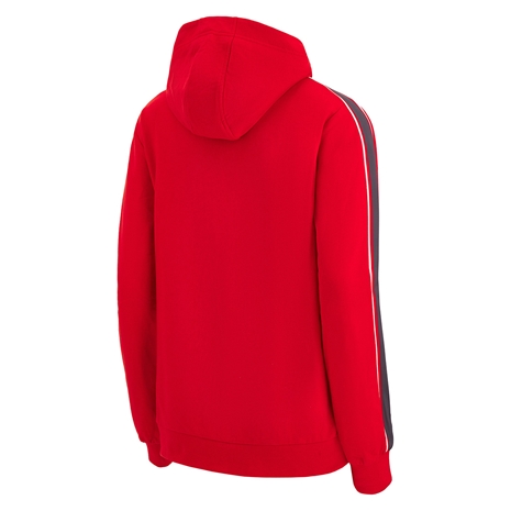 Wales Womens Leisure Full Zip Hoodie - Red 2023 - Back