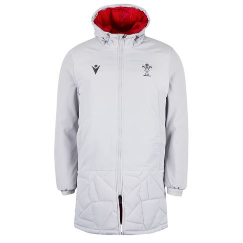Wales Mens Heavy Travel Jacket - Grey 2023 - Front Wales Mens Heavy Travel Jacket - Grey 2023 - Front