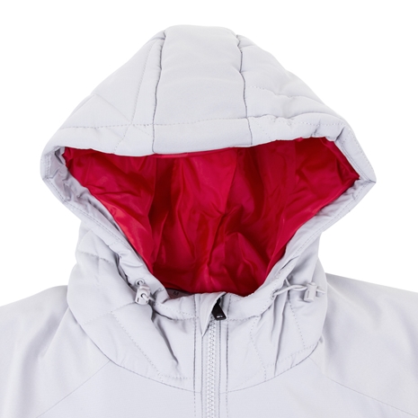 Wales Mens Heavy Travel Jacket - Grey 2023 - Hood