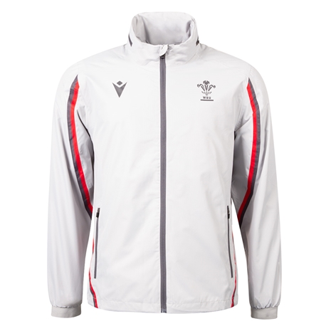 Wales Mens Travel Waterproof Jacket - Grey 2023 - Front Wales Mens Travel Waterproof Jacket - Grey 2023 - Front