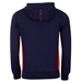 Edinburgh Mens Travel Pullover Hoodie - Navy 2023 - Back 