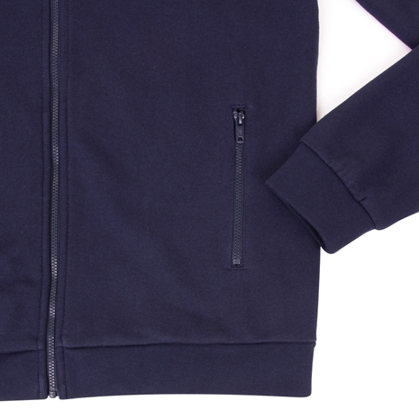 Edinburgh Womens Travel Full Zip Hoodie - Navy 2023 - Pocket
