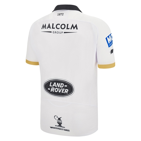 Glasgow Warriors Mens 1872 Rugby Shirt - Short Sleeve 2023 - Bac