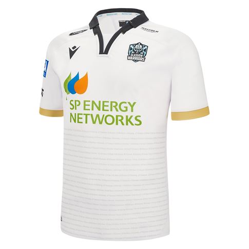 Glasgow Warriors Mens 1872 Rugby Shirt - Short Sleeve 2023 - Fro Glasgow Warriors Mens 1872 Rugby Shirt - Short Sleeve 2023 - Fro