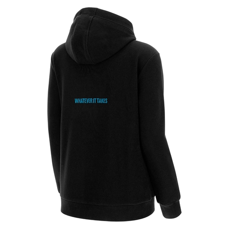 Glasgow Warriors Womens Travel Pullover Hoodie - Black 2023 - Ba