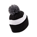 Newcastle Falcons Adults Pom Pom Beanie - Black 2023 - Back 
