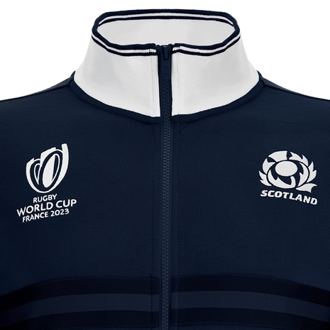 Macron Scotland Mens Rugby World Cup 2023 Track Jacket - Scotlan Macron Scotland Mens Rugby World Cup 2023 Track Jacket - Scotlan