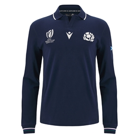 Scotland Mens Rugby World Cup 2023 Classic Home Shirt - Long - F