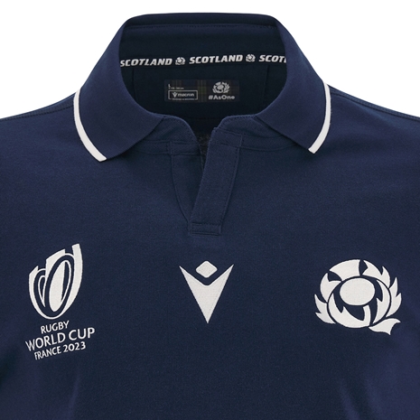 Scotland Mens Rugby World Cup 2023 Classic Home Shirt - Long - S