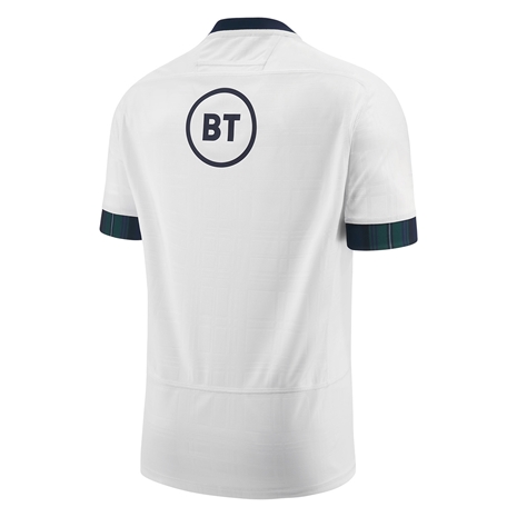 Scotland Mens Alternate Rugby Shirt - Short Sleeve 2024 - Back