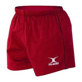 Gilbert Match Shorts Red - Front