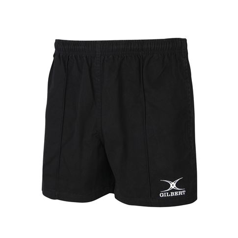 Gilbert Teamwear Kiwi Pro Shorts Black Kids - Front Gilbert Teamwear Kiwi Pro Shorts Black Kids - Front