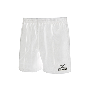 Gilbert Teamwear Kiwi Pro Shorts White - Front