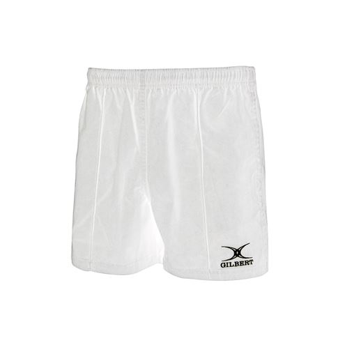 Gilbert Teamwear Kiwi Pro Shorts White Kids - Front Gilbert Teamwear Kiwi Pro Shorts White Kids - Front