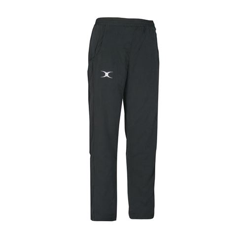 Gilbert Teamwear Classic Synergie Trousers Black Kids - Front Gilbert Teamwear Classic Synergie Trousers Black Kids - Front