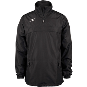 Gilbert Teamwear Photon 1/4 Zip Jacket Black - Front